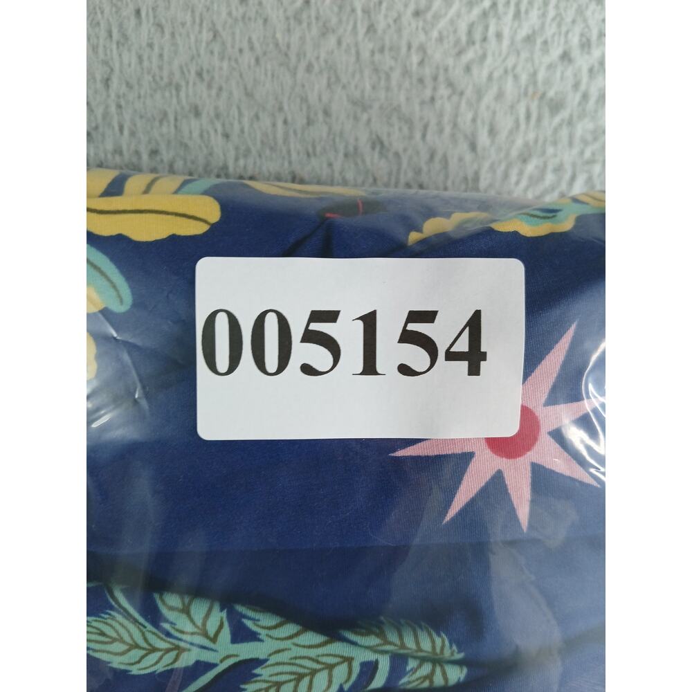 Target Latino Heritage Month Dress Womens Large Blue Birds Butterfly Midi NWT - Picture 8 of 8